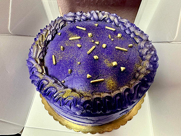 Purple cake image gallery